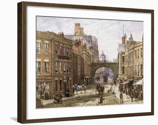 Forgate Street, Chester-Louise J. Rayner-Framed Giclee Print