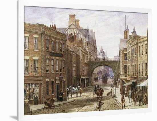 Forgate Street, Chester-Louise J. Rayner-Framed Giclee Print