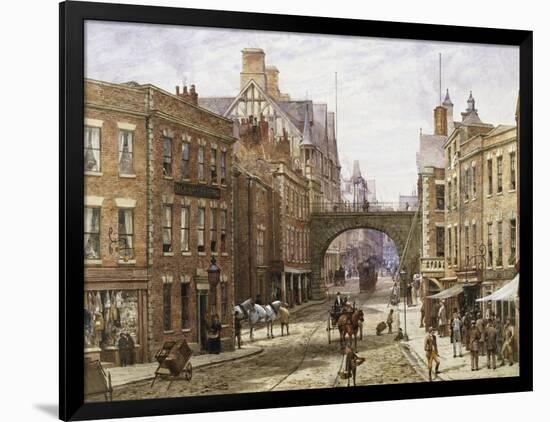 Forgate Street, Chester-Louise J. Rayner-Framed Giclee Print