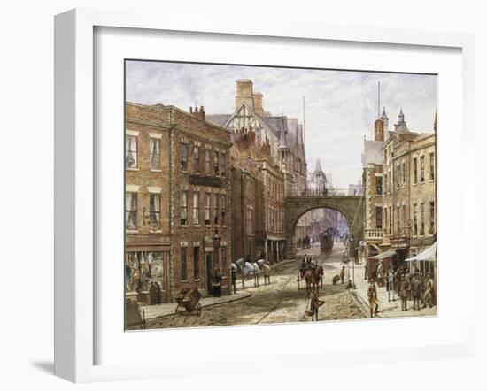 Forgate Street, Chester-Louise J. Rayner-Framed Giclee Print