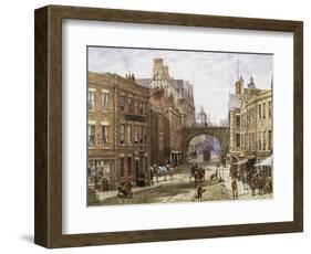 Forgate Street, Chester-Louise J. Rayner-Framed Giclee Print