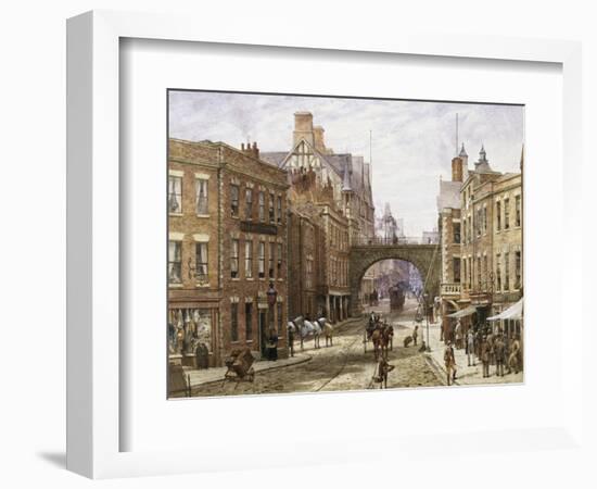 Forgate Street, Chester-Louise J. Rayner-Framed Giclee Print