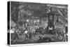 Forge of the Derosne and Cail Company, Grenelle, Les Grandes Usines Turgan, Engraved Linton-Edmond Morin-Stretched Canvas