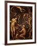 Forge of Vulcan-Giorgio Vasari-Framed Art Print