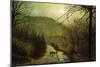 Forge Valley, Scarboro'-John Atkinson Grimshaw-Mounted Giclee Print