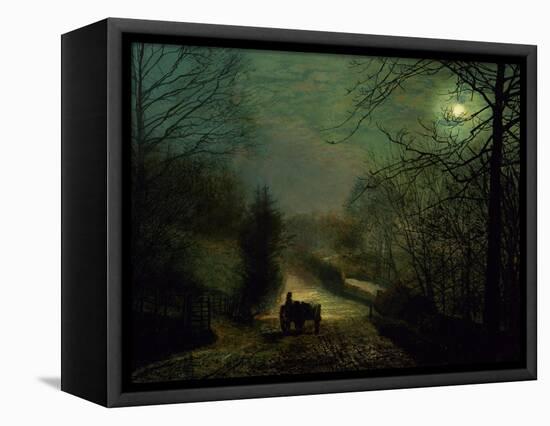 Forge Valley-John Atkinson Grimshaw-Framed Stretched Canvas