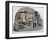 Forges at the Imperial Engineering Works at Kiel-null-Framed Giclee Print