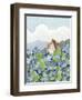 Forget-Me-Not Cottage-Linda Braucht-Framed Giclee Print