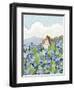 Forget-Me-Not Cottage-Linda Braucht-Framed Giclee Print