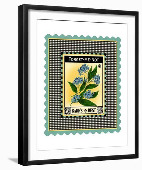 Forget Me Not Flower-null-Framed Giclee Print