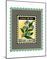 Forget Me Not Flower-null-Mounted Giclee Print