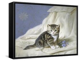 Forget-Me-Not-Horatio Henry Couldery-Framed Stretched Canvas