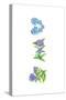 Forget Me Nots-Wendy Edelson-Stretched Canvas