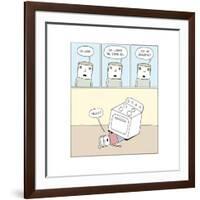 Forgetful-Reza Farazmand-Framed Art Print