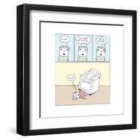 Forgetful-Reza Farazmand-Framed Art Print