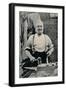 'Forging a Blade', c1917-Unknown-Framed Photographic Print