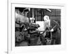 Forging Heads at the Edgar Allen Steel Foundry, Sheffield, South Yorkshire, 1962-Michael Walters-Framed Photographic Print