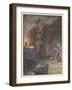 Forging of Notung-Arthur Rackham-Framed Art Print