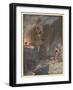 Forging of Notung-Arthur Rackham-Framed Art Print