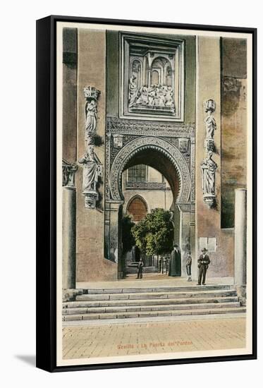 Forgiveness Gate, Seville, Spain-null-Framed Stretched Canvas