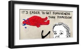 Forgiveness-Masterfunk collective-Framed Art Print