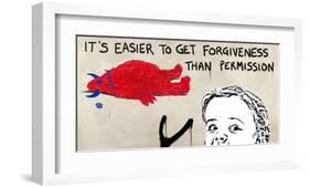 Forgiveness-Masterfunk collective-Framed Art Print