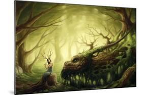 Forgotten Fairytales-JoJoesArt-Mounted Giclee Print