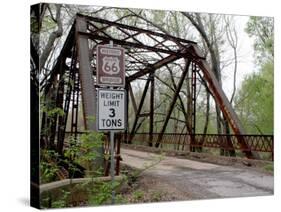 Forgotten Motels, Chelsea, Oklahoma-Mel Root-Stretched Canvas