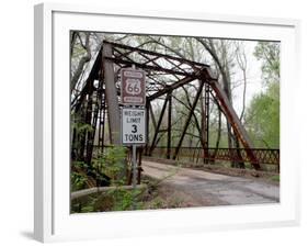 Forgotten Motels, Chelsea, Oklahoma-Mel Root-Framed Photographic Print