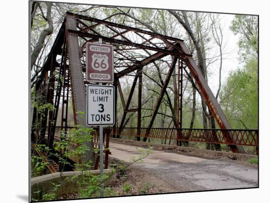 Forgotten Motels, Chelsea, Oklahoma-Mel Root-Mounted Photographic Print