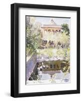 Forgotten Palace, Udaipur, 1999-Lucy Willis-Framed Premium Giclee Print