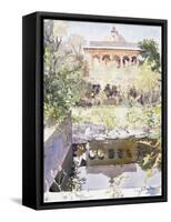 Forgotten Palace, Udaipur, 1999-Lucy Willis-Framed Stretched Canvas