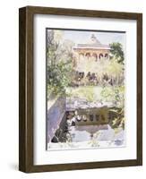 Forgotten Palace, Udaipur, 1999-Lucy Willis-Framed Giclee Print