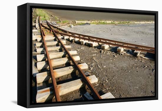 Forgotten Railway - 24-akorotaev-Framed Stretched Canvas