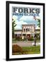 Fork High School, Washington-Lantern Press-Framed Art Print