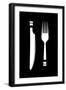 Fork Knife-Martina Pavlova-Framed Art Print