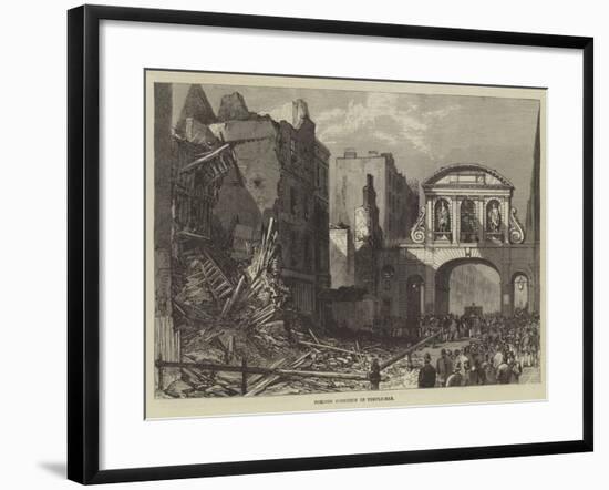 Forlorn Condition of Temple-Bar-null-Framed Giclee Print