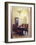 Formal Dining Room with Grandfather Clock-null-Framed Photographic Print