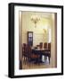 Formal Dining Room with Grandfather Clock-null-Framed Photographic Print