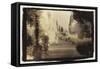 Formal Garden view-Theo Westenberger-Framed Stretched Canvas