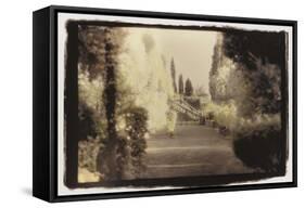 Formal Garden view-Theo Westenberger-Framed Stretched Canvas