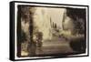 Formal Garden view-Theo Westenberger-Framed Stretched Canvas