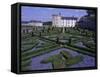 Formal Gardens, Chateau of Villandry, Indre Et Loire, Loire Valley, France-Bruno Barbier-Framed Stretched Canvas