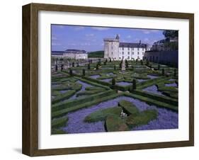 Formal Gardens, Chateau of Villandry, Indre Et Loire, Loire Valley, France-Bruno Barbier-Framed Photographic Print