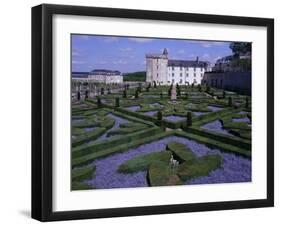 Formal Gardens, Chateau of Villandry, Indre Et Loire, Loire Valley, France-Bruno Barbier-Framed Photographic Print