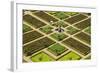 Formal Gardens, Chateau of Villandry, Indre Et Loire, Loire Valley, France-Peter Adams-Framed Photographic Print