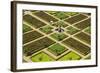Formal Gardens, Chateau of Villandry, Indre Et Loire, Loire Valley, France-Peter Adams-Framed Photographic Print