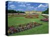 Formal Gardens with Flower Beds in Front of the Schonbrunn Palace, Vienna, Austria-Gavin Hellier-Stretched Canvas