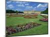 Formal Gardens with Flower Beds in Front of the Schonbrunn Palace, Vienna, Austria-Gavin Hellier-Mounted Photographic Print