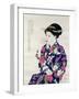 Formal Japanese Portrait, 1994-Alan Byrne-Framed Giclee Print